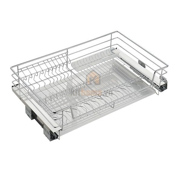 Ngăn kéo bát KITB - 800 inox sus 304 xước mờ