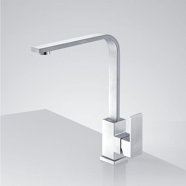 Vòi rửa bát KITVN - 02T inox 304 xước mờ cao cấp